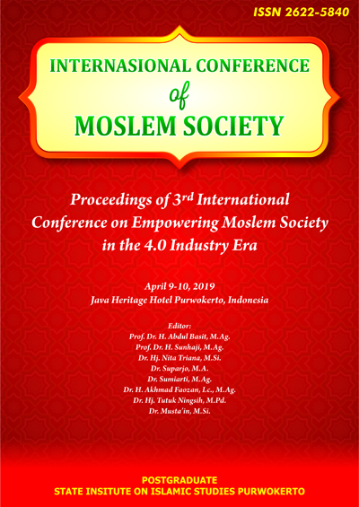 					View Vol. 3 (2019): Proceeding on 3rd International Conference on Empowering Moslem Society in the 4.0 Industry Era
				