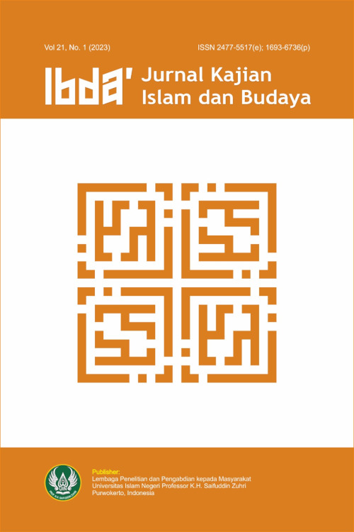 					View Vol. 21 No. 1 (2023): IBDA': Jurnal Kajian Islam dan Budaya
				