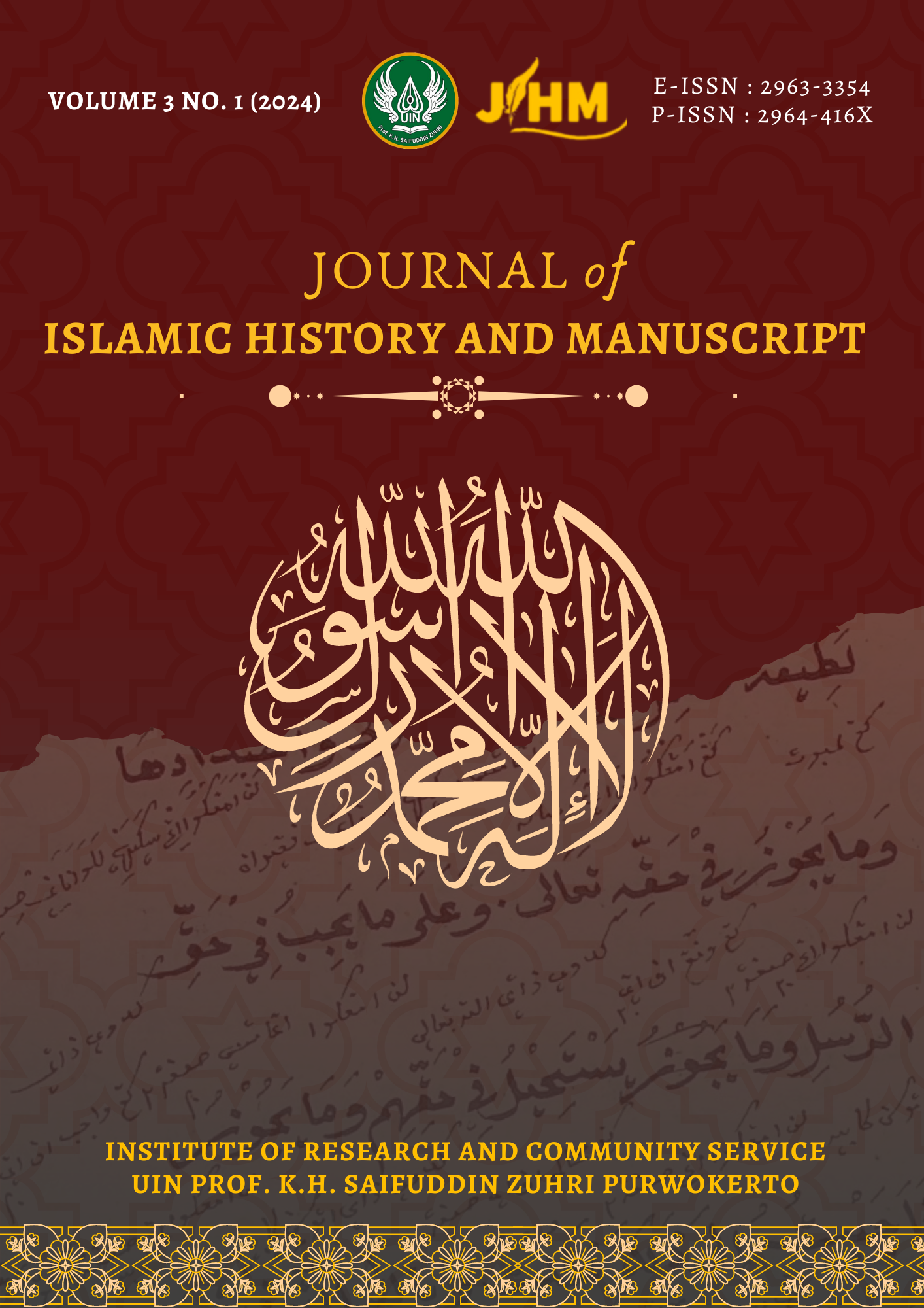 					View Vol. 3 No. 1 (2024): Journal of Islamic History and Manuscript
				
