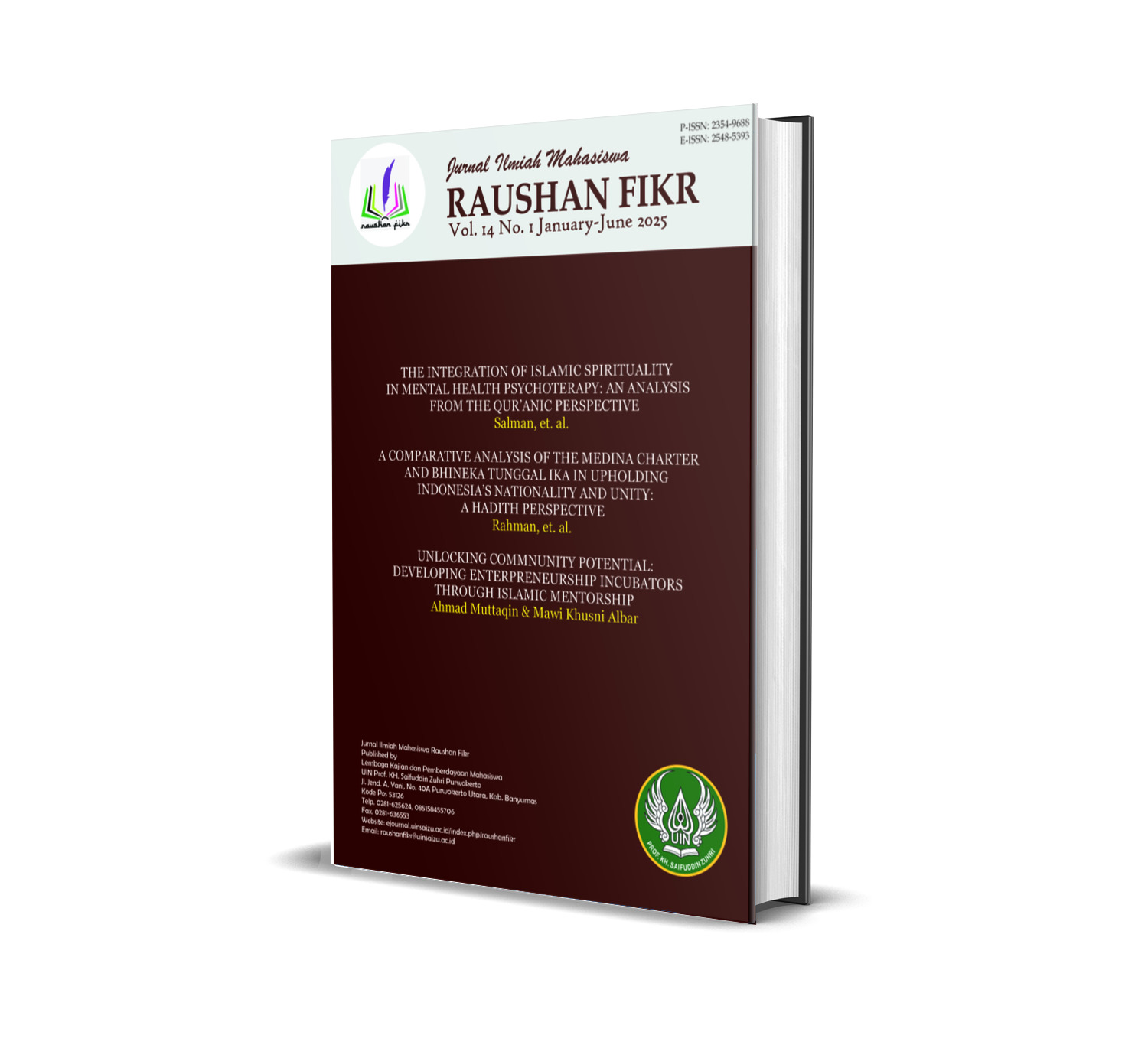 					View Vol. 14 No. 1 (2025): Jurnal Ilmiah Mahasiswa Raushan Fikr
				